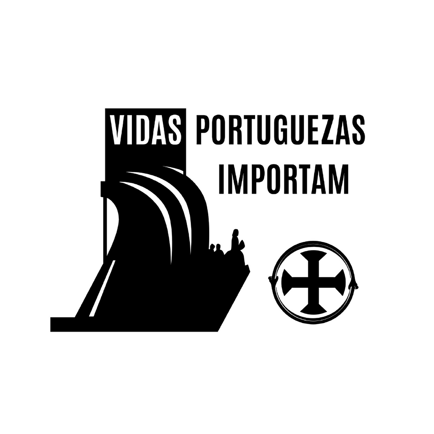 Autocolante "Vidas Portuguezas Importam"
