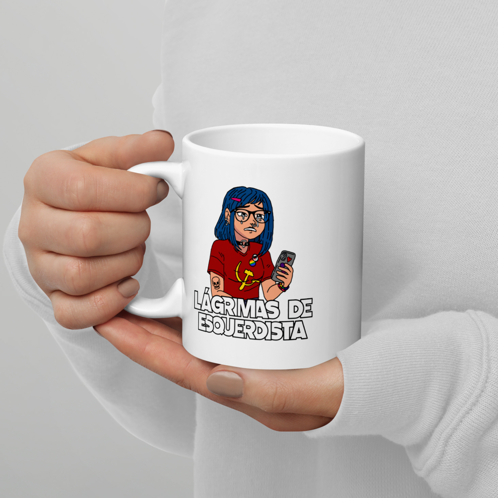 Caneca "Lágrimas de Esquerdista"
