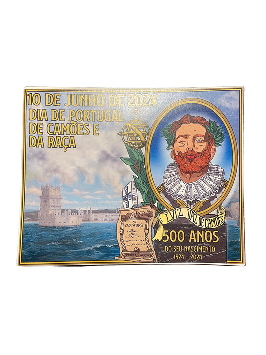 Postal Luís Vaz de Camões 500 anos