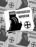 Autocolante "Vidas Portuguezas Importam"