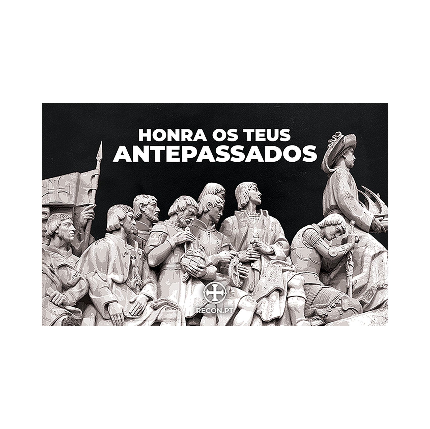 Autocolantes "Honra os teus antepassados"