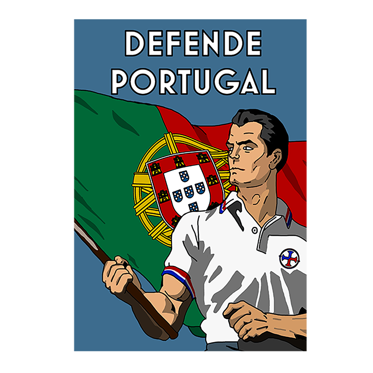 Autocolante "Defende Portugal"