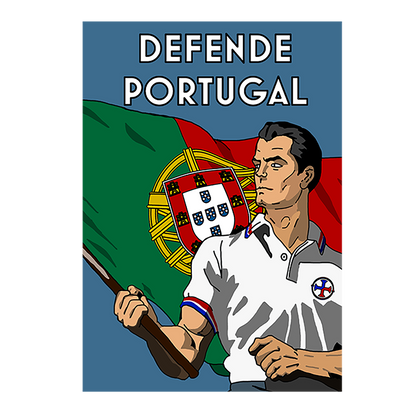 Autocolante "Defende Portugal"