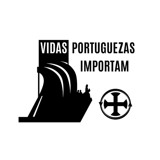 Autocolante "Vidas Portuguezas Importam"