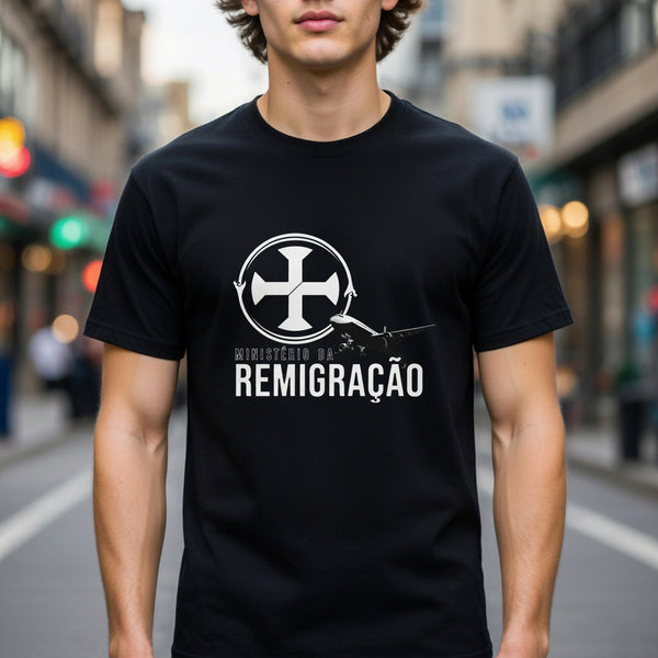 T-Shirt "Ministério da Remigração"