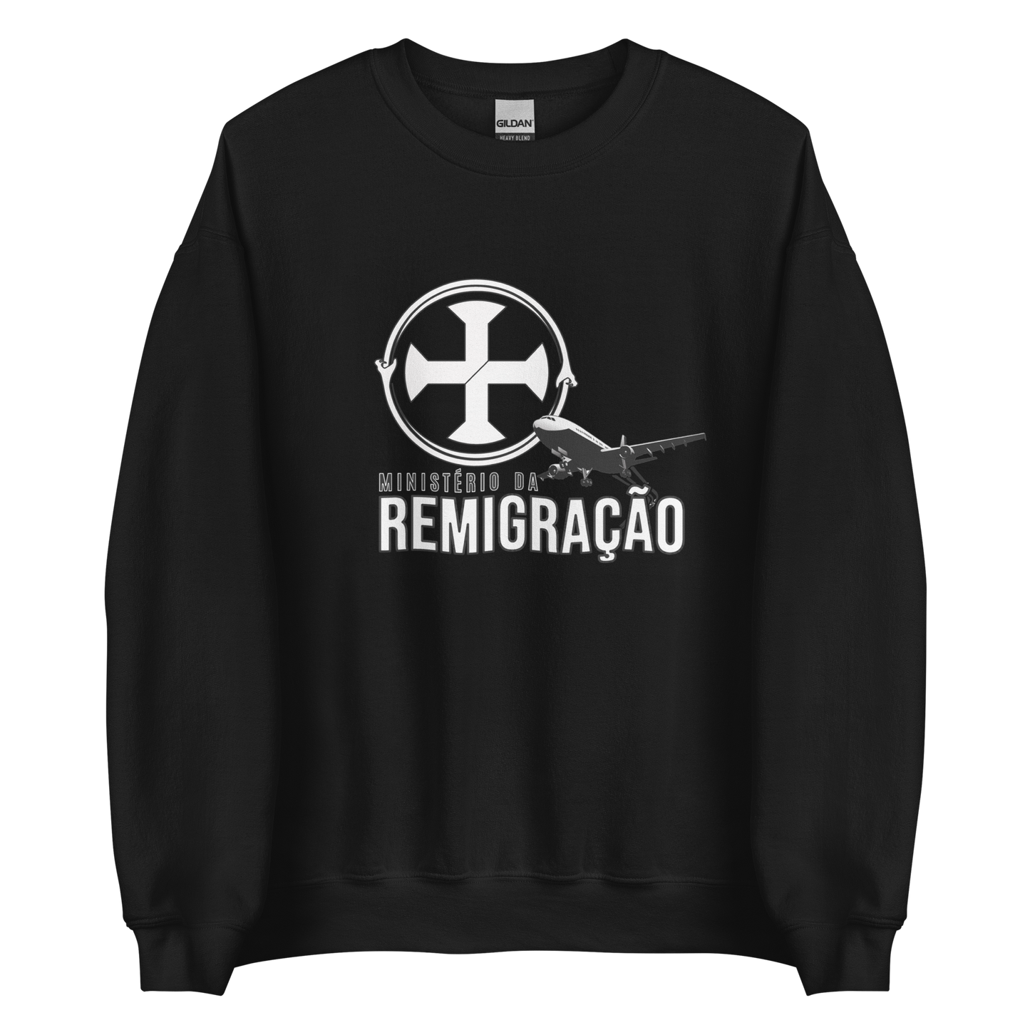 Sweatshirt "Ministério da remigração" sem capuz