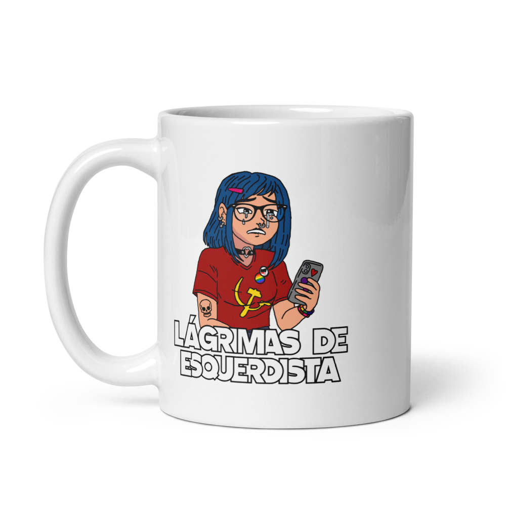 Caneca "Lágrimas de Esquerdista"